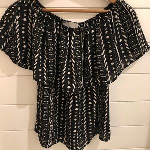 Off-the-shoulder Fab’rik top